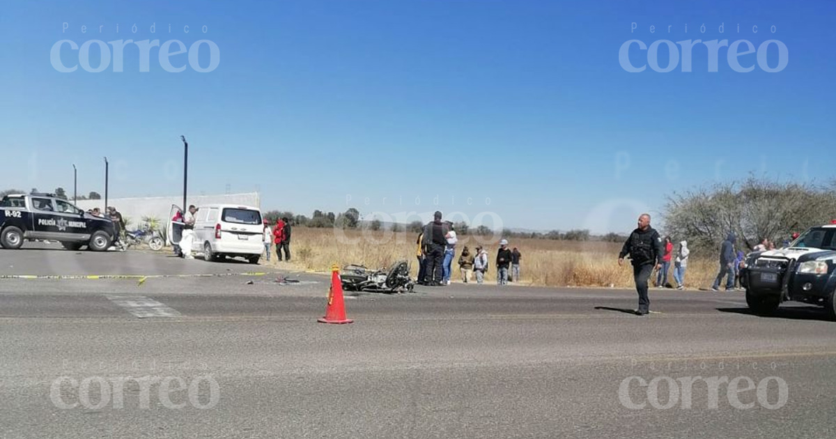 Motociclista menor de edad fallece tras ser atropellado en Dolores Hidalgo